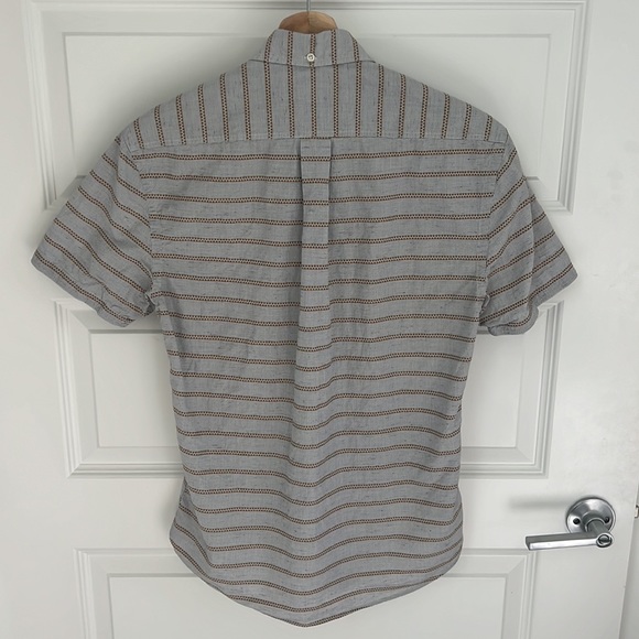 Billy Reid Men’s Short Sleeve Button Down Shirt - Picture 2 of 4